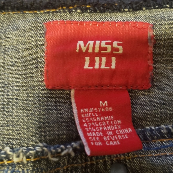 🔥2/$15 Womens DENIM JEAN JACKET - Picture 4 of 4